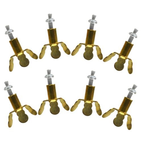 HEALEEP 8 Stück Teiliges Kupfer Dochtgestell Dreibein Wickhalter Langlebig Leicht zu Reinigen Großer Buddha Öl Dochtständer für Haushaltsöl Lampenzubehör für Buddhistische Wohnkultur HEALEEP 8 Stück Teiliges Kupfer Dochtgestell Dreibein Wickhalter Langlebig Leicht zu Reinigen Großer Buddha Öl Dochtständer für Haushaltsöl Lampenzubehör für Buddhistische Wohnkultur von HEALEEP