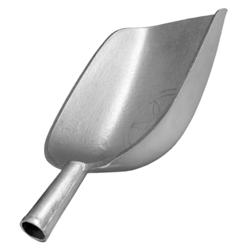 HEALEEP Aluminium Schaufel Küchenlöffel Ergonomisch Leicht Multifunktional Pommes Eis Süßigkeiten Schaufel Restaurant Zubehör Kompakt Spülmaschinenfest von HEALEEP