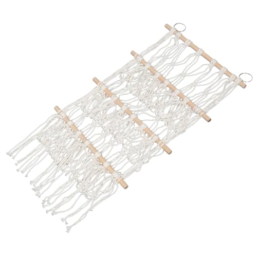 HEALEEP Atmungsaktiver Boho Mesh Hängeregler für Kinderzimmer Multifunktionaler Wand Organizer für Bücher Kuscheltiere und Handtücher Dekoratives Netzregal für Schlafzimmer und HEALEEP Atmungsaktiver Boho Mesh Hängeregler für Kinderzimmer Multifunktionaler Wand Organizer für Bücher Kuscheltiere und Handtücher Dekoratives Netzregal für Schlafzimmer und von HEALEEP