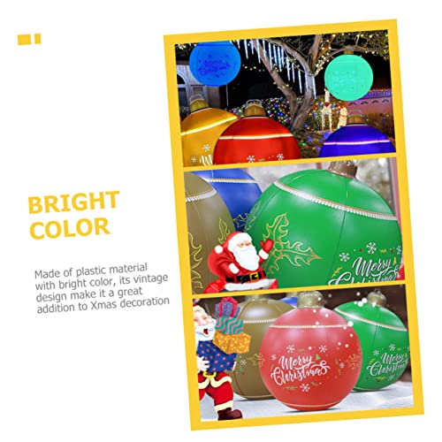 HEALEEP Aufblasbare Weihnachtskugel Grün Große Outdoor Deko Wetterfestes Ornament für Garten und Innenbereich Festliche Weihnachtsdekoration Einfach Aufblasbar Stimmungsvolle HEALEEP Aufblasbare Weihnachtskugel Grün Große Outdoor Deko Wetterfestes Ornament für Garten und Innenbereich Festliche Weihnachtsdekoration Einfach Aufblasbar Stimmungsvolle von HEALEEP