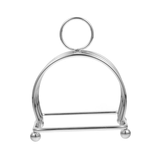 HEALEEP Edelstahl Toastständer Multifunktionaler Brotregal Für Toastscheiben Platzsparend Wiederverwendbar Für Küche Und Frühstückstisch Robustes Design Leicht Zu Reinigen von HEALEEP