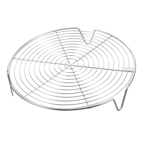 HEALEEP Dampfständer Edelstahl 304 Runder Dampfgarer Für Töpfe 22cm 3-bein Dampfgestell Hitzebeständig Für Küche Und Restaurant von HEALEEP