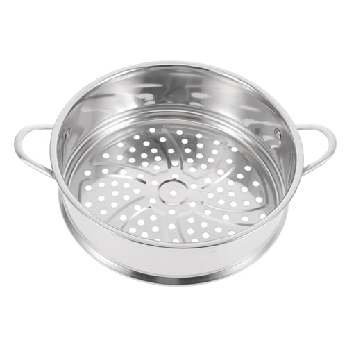 HEALEEP Dampfkorb mit Griffen Praktischer Dampfgarer für Gemüse Teigtaschen und für Küche und Restaurant Energiesparend und Platzsparend HEALEEP Dampfkorb mit Griffen Praktischer Dampfgarer für Gemüse Teigtaschen und für Küche und Restaurant Energiesparend und Platzsparend von HEALEEP