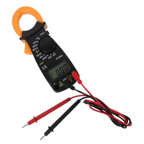 HEALEEP Digitales Multimeter mit Zangenmessgerät Tragbarer Stromzähler für Präzise Ampere und Spannungsmessung Hochpräzisionsgerät mit Vollautomatischer Funktion und Vollständigem Schutz HEALEEP Digitales Multimeter mit Zangenmessgerät Tragbarer Stromzähler für Präzise Ampere und Spannungsmessung Hochpräzisionsgerät mit Vollautomatischer Funktion und Vollständigem Schutz von HEALEEP