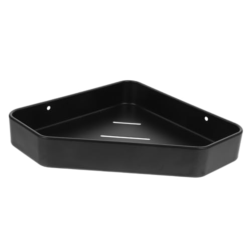 HEALEEP Eckregal Badezimmer Wandmontiertes Floating Corner Shelf aus Aluminium Multifunktionales Duschregal zur Einfachen Organisation von Badutensilien Rostfrei und Langlebig von HEALEEP