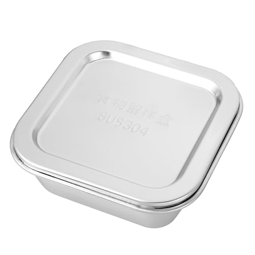 HEALEEP Edelstahl Aufbewahrungsbox mit Deckel Quadratische Butter Aufbewahrungsbox für Frische Butter und Rindertalg Luftdichte Küchen Vorratsdose Langlebig und Rostfrei für Kühlschrank HEALEEP Edelstahl Aufbewahrungsbox mit Deckel Quadratische Butter Aufbewahrungsbox für Frische Butter und Rindertalg Luftdichte Küchen Vorratsdose Langlebig und Rostfrei für Kühlschrank von HEALEEP