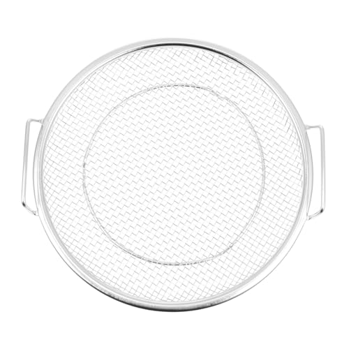 HEALEEP Edelstahl Dampfgarer Rack Rund mit Griff Multifunktionales Steamer Gestell für Obst Abtropfen und Dämpfen Lebensmittelecht Sicher und Praktisch für Küche und Haushalt von HEALEEP