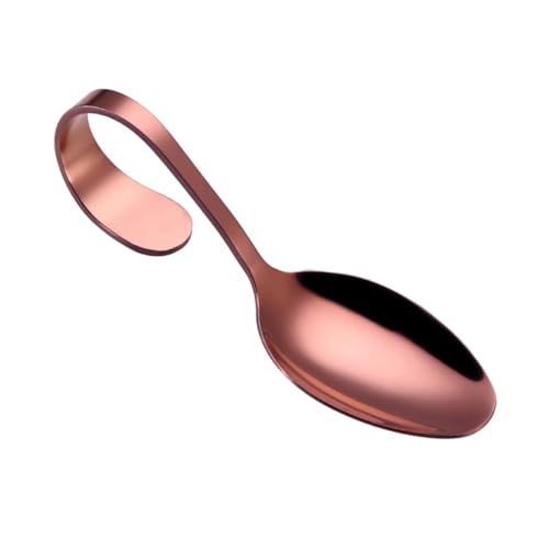 HEALEEP Edelstahl Servierlöffel mit Gebogenem Griff Rostfrei Spiegelpoliert Kratzfest Spülmaschinengeeignet Buffet und Küchenutensil in Elegantem Roségold für Hotel und Gastronomie HEALEEP Edelstahl Servierlöffel mit Gebogenem Griff Rostfrei Spiegelpoliert Kratzfest Spülmaschinengeeignet Buffet und Küchenutensil in Elegantem Roségold für Hotel und Gastronomie von HEALEEP