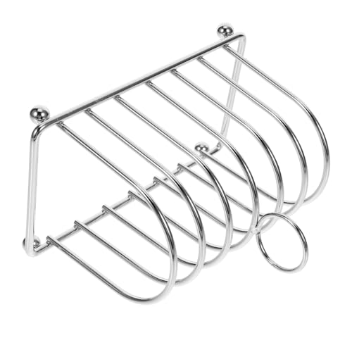 HEALEEP Edelstahl Toastständer für Scheiben Robuster Brothalter mit Elegantem Design Vielseitiger Aufbewahrungsständer für Toastbrot für Frühstück Partys und Outdoor aktivitäten von HEALEEP