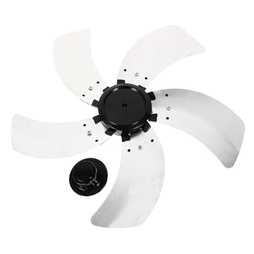HEALEEP Ersatz Lüfterklinge aus Aluminium für Stehventilatoren Fünfblättriges Design Langlebig und Leicht Einsetzbar Zubehör für Ventilatoren von HEALEEP