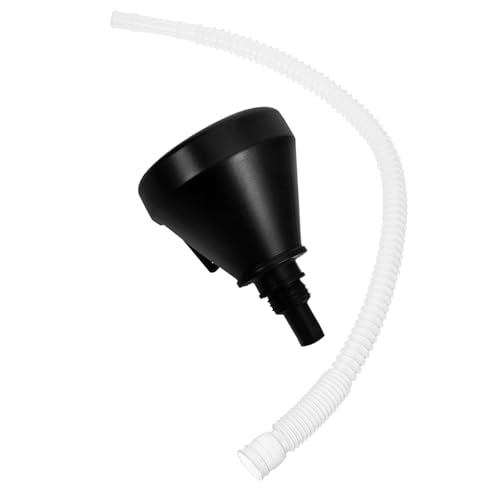 HEALEEP Flexibler Öltrichter mit Schlauch Robuster Kraftstofftrichter aus Dickem für Auto Integriertem Filter für Motoren Hohe Kapazität für Schnelles Betanken von HEALEEP
