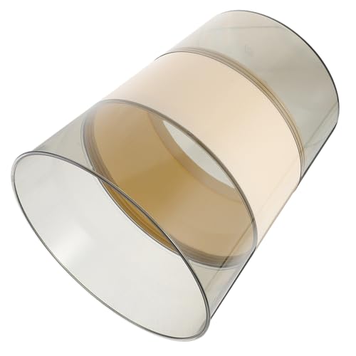 HEALEEP Großer Kunststoff mülleimer Küchenabfallbehälter Weiß Langlebiger Vielseitiger Trash Bin für Bad Schlafzimmer Büro und Wohnzimmer Leicht zu Reinigen Glatte Innenfläche von HEALEEP