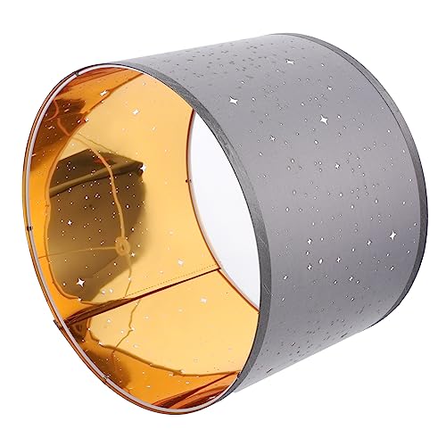 HEALEEP Halbrunder Lampenschirm Form Lampenschirme Lampenschirme Für Tischlampen Abdeckungen Trommel Tischlampenschirme Schlafzimmer Stoff Abgerundetes Material Geometrisch Gekämmtes Tc von HEALEEP