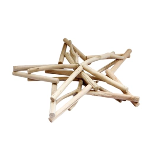 HEALEEP Handgefertigter Fünfzackig Robust Langlebig Dekoration Desktop Party Prop Natürliche Farbe Verarbeitung HEALEEP Handgefertigter Fünfzackig Robust Langlebig Dekoration Desktop Party Prop Natürliche Farbe Verarbeitung von HEALEEP