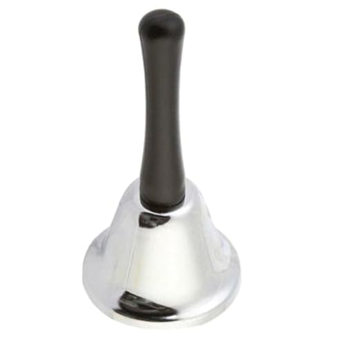 HEALEEP Handglocke aus Metall Lautstarker Tischglocke für Restaurant Bar und Service als Anrufglocke für Abendessen und Veranstaltungen Robust und Langlebig mit Ansprechendem Design HEALEEP Handglocke aus Metall Lautstarker Tischglocke für Restaurant Bar und Service als Anrufglocke für Abendessen und Veranstaltungen Robust und Langlebig mit Ansprechendem Design von HEALEEP