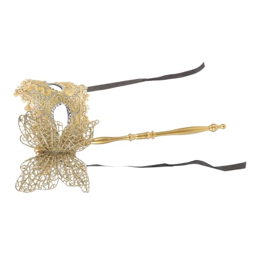 HEALEEP Handmaske Goldmaske Maskerade Tanz Tanzparty Maske Maskerade Maske Für Gunst Silber Maskerade Kostüm Handmaske Mit Griff Handheld Maskerade Maske Stil Stoff Golden HEALEEP Handmaske Goldmaske Maskerade Tanz Tanzparty Maske Maskerade Maske Für Gunst Silber Maskerade Kostüm Handmaske Mit Griff Handheld Maskerade Maske Stil Stoff Golden von HEALEEP
