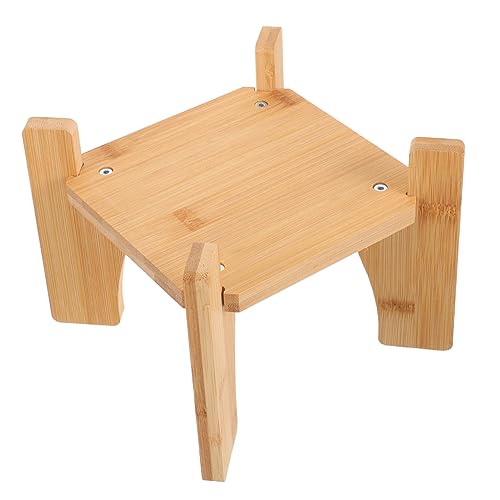 HEALEEP Holzständer für Getränkespender Quadratischer Stand für Flaschen Stabiler und Kreativer Flaschenhalter für Zuhause Büro und Partys Handgefertigtes Design HEALEEP Holzständer für Getränkespender Quadratischer Stand für Flaschen Stabiler und Kreativer Flaschenhalter für Zuhause Büro und Partys Handgefertigtes Design von HEALEEP