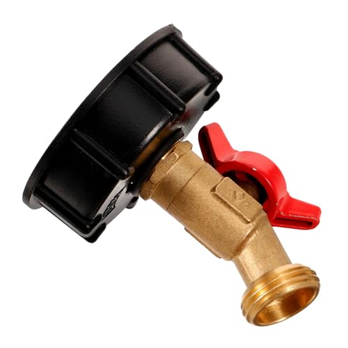 HEALEEP Ibc Wassertankadapter bis Schlauch Robuster für Ibc Tanks für Gallonen mit Hochwertigem Einfachem HEALEEP Ibc Wassertankadapter bis Schlauch Robuster für Ibc Tanks für Gallonen mit Hochwertigem Einfachem von HEALEEP