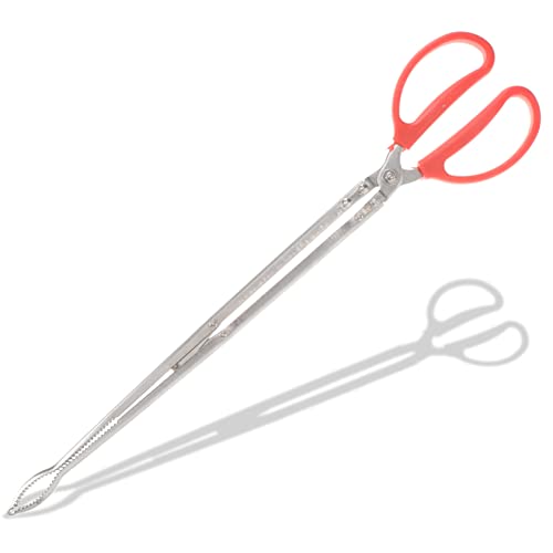 HEALEEP Kaminzange mit Langem Griff Multifunktionale Feuerholz und Kohlezange für Outdoor Grill Camping Kaminofen Zubehör Stabile Greifkraft Hitzebeständig Vielseitig Einsetzbar HEALEEP Kaminzange mit Langem Griff Multifunktionale Feuerholz und Kohlezange für Outdoor Grill Camping Kaminofen Zubehör Stabile Greifkraft Hitzebeständig Vielseitig Einsetzbar von HEALEEP