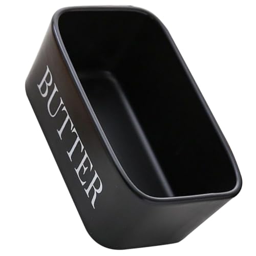 HEALEEP Keramik Butterdose Rechteckig für Butteraufbewahrung und Schneiden Langlebiger Praktischer Butterbehälter für Küche Restaurant Vielseitig für Butter Käse Desserts Schwarz HEALEEP Keramik Butterdose Rechteckig für Butteraufbewahrung und Schneiden Langlebiger Praktischer Butterbehälter für Küche Restaurant Vielseitig für Butter Käse Desserts Schwarz von HEALEEP