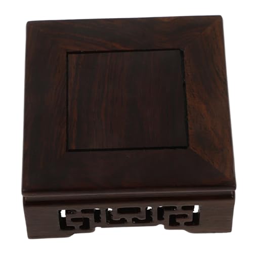 HEALEEP Kleiner Holzblumenständer Stabiler Blumentopfständer aus Holz für Innenräume Dekorativer Pflanztisch mit Einzigartigem Design Zuhause von HEALEEP