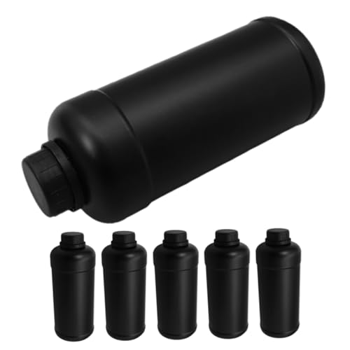 HEALEEP Laborflaschen-set 6 Stück 1000 Ml Kunststoffflaschen Verschlüsse Lichtdichte Verpackung Für Tinten- Und Chemikalienproben HEALEEP Laborflaschen-set 6 Stück 1000 Ml Kunststoffflaschen Verschlüsse Lichtdichte Verpackung Für Tinten- Und Chemikalienproben von HEALEEP