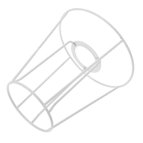 HEALEEP Lampenschirmrahmen DIY Metall Draht Tischlampe Lampenschirm Gestell für Kreative Lampenprojekte oben Unten für Wohnzimmer Restaurant von HEALEEP