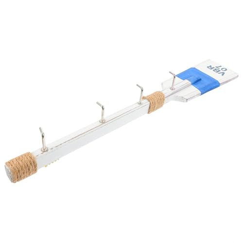HEALEEP Mediterraner Wandhaken aus Holz Multifunktionaler Garderobenhaken Praktischer Kleiderhalter Stabile Wandmontage Stilvolle Dekoration für Zuhause und Büro Blauer Boots Paddel Design HEALEEP Mediterraner Wandhaken aus Holz Multifunktionaler Garderobenhaken Praktischer Kleiderhalter Stabile Wandmontage Stilvolle Dekoration für Zuhause und Büro Blauer Boots Paddel Design von HEALEEP