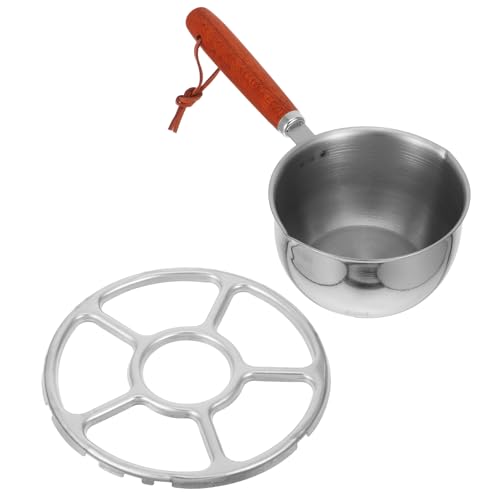 HEALEEP Mini Milchtopf mit Ausgießer Multifunktionaler Kochtopf für Öl Butter und Schokolade für Kleine Portionen und Babybrei Einfach zu Reinigen und Langlebig von HEALEEP