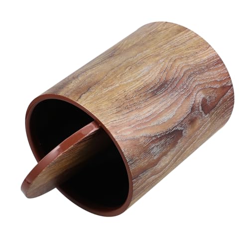 HEALEEP Mülleimer Mit Holzmaserung Papierkorb Schmales Müllcontainer Haushaltsmüllcontainer Abfalleimer Küchenmülleimer Küchenmülleimer Pp Hellbraun HEALEEP Mülleimer Mit Holzmaserung Papierkorb Schmales Müllcontainer Haushaltsmüllcontainer Abfalleimer Küchenmülleimer Küchenmülleimer Pp Hellbraun von HEALEEP