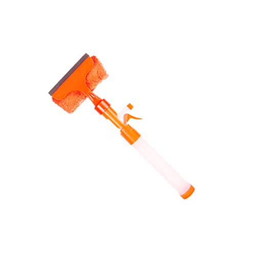 HEALEEP Multi Funktion Fensterwischer mit Sprühfunktion Effektiver Glasreiniger Orange für Streifenfreies Fensterputzen für Auto und Haushaltsanwendungen HEALEEP Multi Funktion Fensterwischer mit Sprühfunktion Effektiver Glasreiniger Orange für Streifenfreies Fensterputzen für Auto und Haushaltsanwendungen von HEALEEP