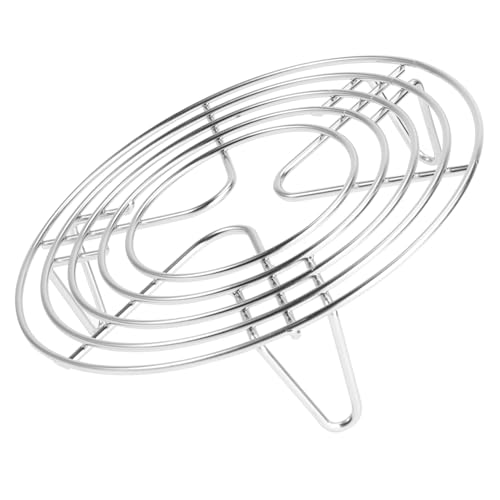 HEALEEP Multifunktionales Dampfgarer Rack aus Rundes Kühlgitter für Dämpfen und Abkühlen für Kochtöpfe und Dampfgarer HEALEEP Multifunktionales Dampfgarer Rack aus Rundes Kühlgitter für Dämpfen und Abkühlen für Kochtöpfe und Dampfgarer von HEALEEP