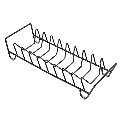 HEALEEP Multifunktions Geschirrträger aus Hochbelastbarem Eleganter Küchenplatten Rack für Ordentliche Aufbewahrung von Geschirr und Besteck Freistehend von HEALEEP