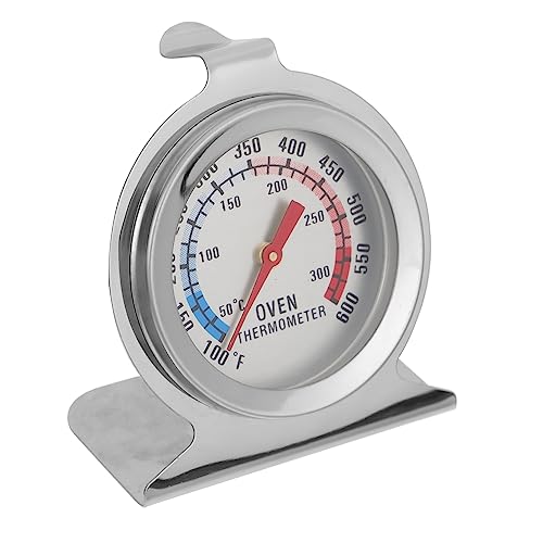HEALEEP Ofenthermometer Mini Thermometer für Präzises Backen und Grillen Temperaturbereich Tragbar und Leicht für Sicheres Kochen und Backen von HEALEEP