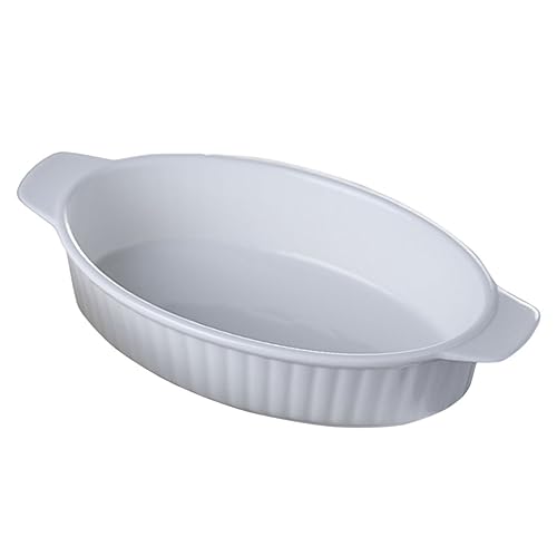 HEALEEP Ovaler Keramischer Auflaufform mit Doppelgriffen Backform für Käseauflauf und Gemüse Mikrowellen Backofengeeignet Antihaftbeschichtete Praktische Bakeware HEALEEP Ovaler Keramischer Auflaufform mit Doppelgriffen Backform für Käseauflauf und Gemüse Mikrowellen Backofengeeignet Antihaftbeschichtete Praktische Bakeware von HEALEEP