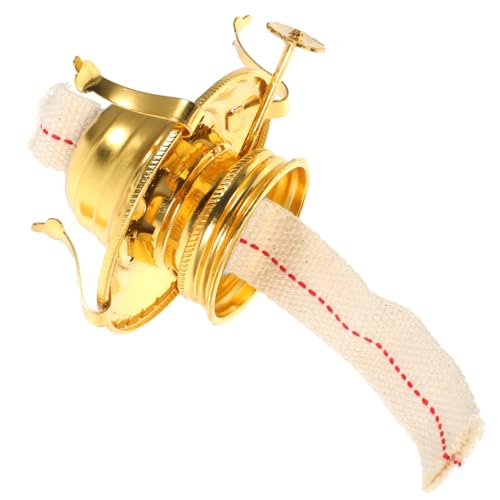 HEALEEP Petroleumlampen Satz mit Docht Halter für Öllampe Ersatzdochte und Zubehör für Selbstgemacht Öllampe Sicher und Praktisch für und Außenbereich von HEALEEP