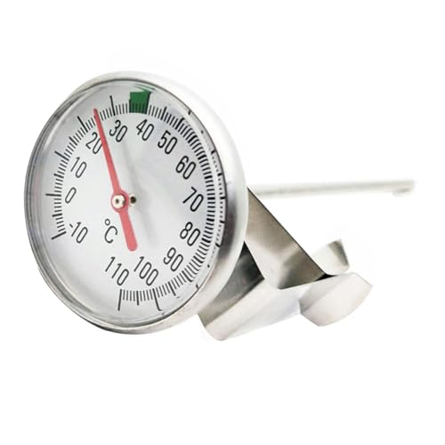 HEALEEP Probe Thermometer aus Haushalts Thermometer für Milch Kaffee und Temperaturbereich und für Küche und Bbq von HEALEEP