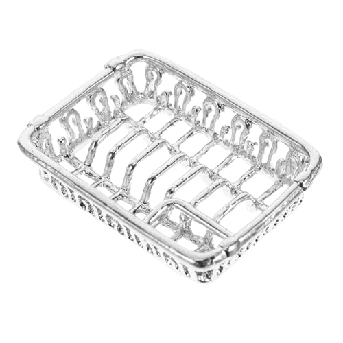 HEALEEP Dollhouse Miniature Dish Rack Maßstab Geschirrständer Für Puppenhaus Küche Dekorativer Organizer Mit Detailreicher Verarbeitung Und Kreativem Design von HEALEEP