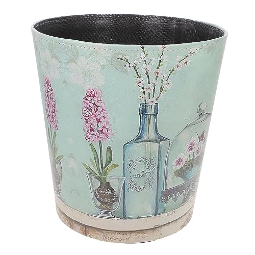 HEALEEP Retro Stil Abfalleimer aus Praktischer Müllbehälter für Büro Schlafzimmer Küche Wasserdichter Dekorativer Papierkorb mit Großer Öffnung und Modernem Design HEALEEP Retro Stil Abfalleimer aus Praktischer Müllbehälter für Büro Schlafzimmer Küche Wasserdichter Dekorativer Papierkorb mit Großer Öffnung und Modernem Design von HEALEEP