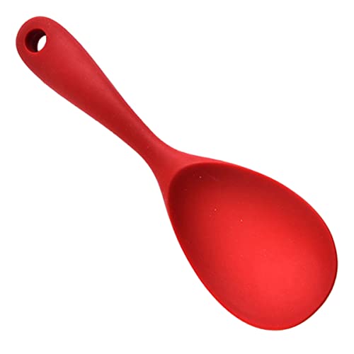 HEALEEP Roter Silikon Reislöffel Antihaft Hitzebeständig Wiederverwendbar Küchenutensil Einfach zu Reinigen Für Haushalt und Kochen HEALEEP Roter Silikon Reislöffel Antihaft Hitzebeständig Wiederverwendbar Küchenutensil Einfach zu Reinigen Für Haushalt und Kochen von HEALEEP
