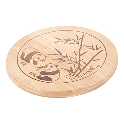 HEALEEP Runder Hocker Holzsitz Ersatz Sitzfläche für Barhocker Stabiles Holz Abnehmbar Geeignet für Küche und Esszimmer Langlebig und Pflegeleicht von HEALEEP