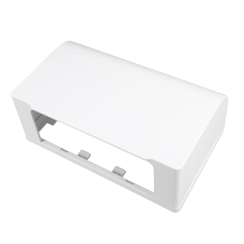 HEALEEP Wasserdichte Klebe Steckdosenabdeckung Flip Case Schutzbox für Außenbereich Badezimmer Küche Schutz vor Spritzwasser Einfache Montage von HEALEEP