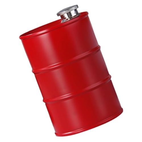 HEALEEP Weintopf Tragbare Schnapsflasche für Outdoor Aktivitäten Auslaufsicheres Design für Camping und Reisen Robuster und Korrosionsbeständiger Weinbehälter von HEALEEP