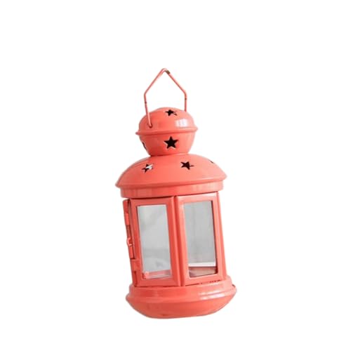HEALEEP Windgeschützter Metall Kerzenständer im Europäischen Vintage Stil Hängender Windlicht Kerzenhalter Dekorativer Kleiner Kerzenhalter in Wassermelone Rot für Stimmungsvolle HEALEEP Windgeschützter Metall Kerzenständer im Europäischen Vintage Stil Hängender Windlicht Kerzenhalter Dekorativer Kleiner Kerzenhalter in Wassermelone Rot für Stimmungsvolle von HEALEEP
