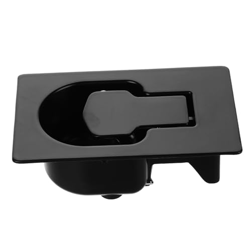 HEALEEP Zinklegierung Pull Handle Ersatzgriff für Liegestuhl und Sofa Schwarzer Elektropolierter Griff für Büromöbel und Wohnräume Multifunktional und Langlebig von HEALEEP