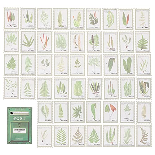 200 Blatt Stempel Aufkleber Pack Selbstklebende Aufkleber Vintage Aufkleber Fee Aufkleber Koffer Aufkleber Vintage Stempel Abziehbilder Porto Stempel Flocken Aufkleber Dekorative Aufkleber Tagebuch von HEALLILY