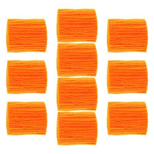 10 Rollen Stickgarn Für Teppiche Vorgeschnittenes Nähset Strickgarn Häkeln Hakenteppich-kits Für Kinder Stickerei-teppichstoff Garnrollen Gadgets Für Wollgarn Acryl Schüttgut Decke von HEALLILY