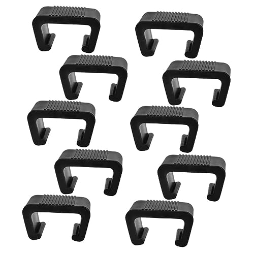 HEALLILY 10 Stück Rattan Möbel Clips Outdoor Sofa Halterungen für Gartenmöbel Einfache Montage ohne Werkzeug und Praktisch für Sicheren Halt der Sitzmöbel von HEALLILY