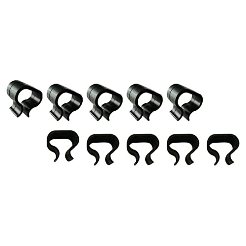 HEALLILY 10Stücke Sofa Sektionsverbinder Große und Kleine Clips für Terrassensofa Wetterfeste Möbelbefestigungen Einfache Montage Robustes Kunststoffmaterial für Gartenmöbel von HEALLILY