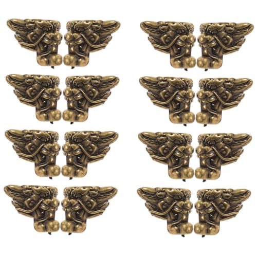 HEALLILY 16 Stück Kistenfüße Dekorative Füße In Löwenform – Eckenschutz Im Vintage Stil Für Schmuckkästen Aufbewahrungsbehälter Schmuckkisten Holzkisten HEALLILY 16 Stück Kistenfüße Dekorative Füße In Löwenform – Eckenschutz Im Vintage Stil Für Schmuckkästen Aufbewahrungsbehälter Schmuckkisten Holzkisten von HEALLILY